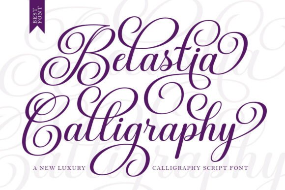 Belastia Calligraphy Font: Elevate Your Small Business Brand