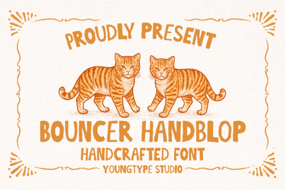 Bouncer Handblop Font: Adding Charm to Handmade Labels