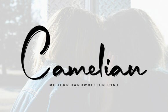Camelian Font: A Handwritten Typeface for Editorial Warmth