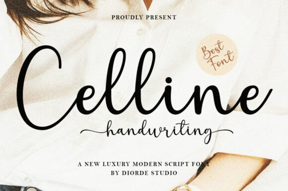 Celline Font: Sweet Calligraphy for Handmade Labels
