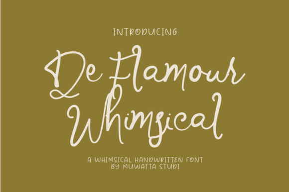 De Flamour Whimsical Font: A Designer’s Branding Review