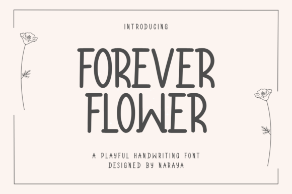 Forever Flower Font: A Web Designer’s Layout Review