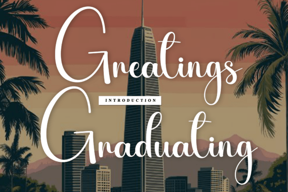 Greatings Graduating Font: A Designer’s Branding Test