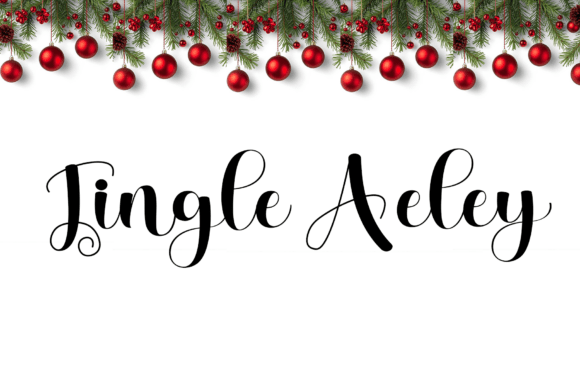 Jingle Aeley Font: A Handwritten Touch for Makers