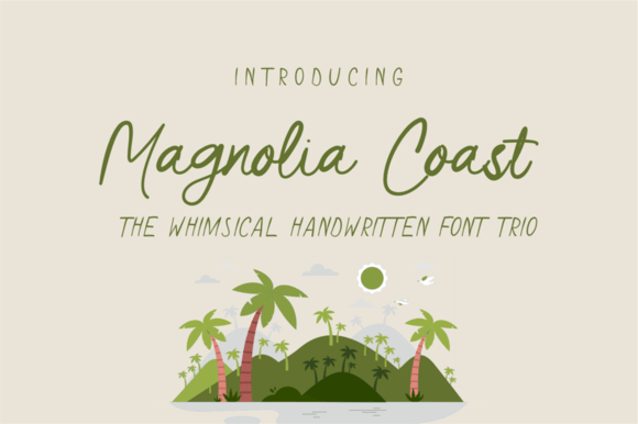 Magnolia Coast Trio Font Review: Coastal Elegance for Branding