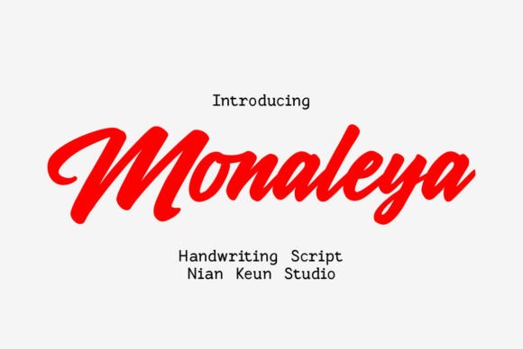 Monaleya Font Review for Web Design and Digital Branding