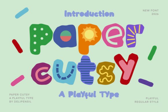 Paper Cutsy Font: Adding Playful Charm to Web Design
