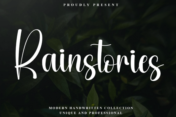 Rainstories Font: A Designer’s Test in Brand Identity