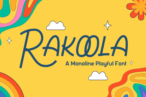 Rakoola Font: A Monoline Script for Editorial Warmth