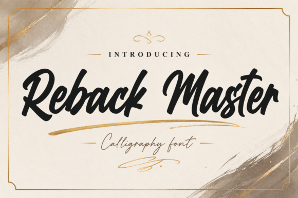 Reback Master Font: A Designer’s Branding Test