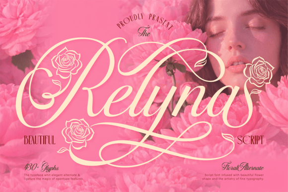 Relyna Font Review: Elegant Script for Editorial Design