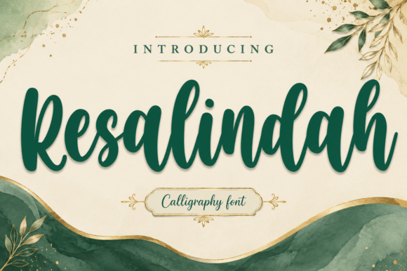 Resalindah Font: Elevating Digital Campaign Visuals