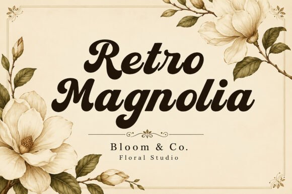 Retro Magnolia Font Review for Web Design