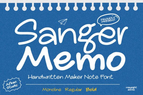 Sanger Memo Font: Authentic Handwriting for Campaigns