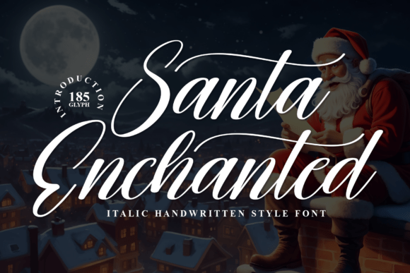 Santa Enchanted Font for Editorial Design