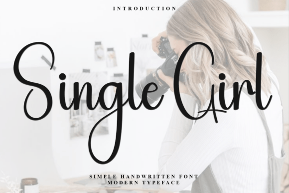 Single Girl Font: A Web Designer’s Layout Test