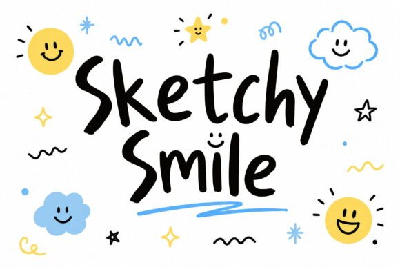 Sketchy Smile Font Review: Playful Type for Campaigns