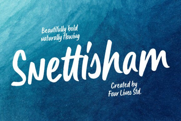 Snettisham Font: Authentic Handwritten Style for Business