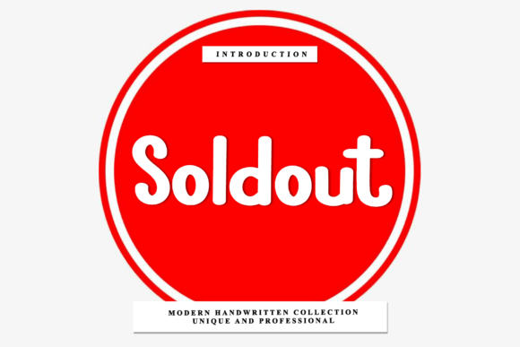 Soldout Font Review: Rhythmic Script for Organic Branding