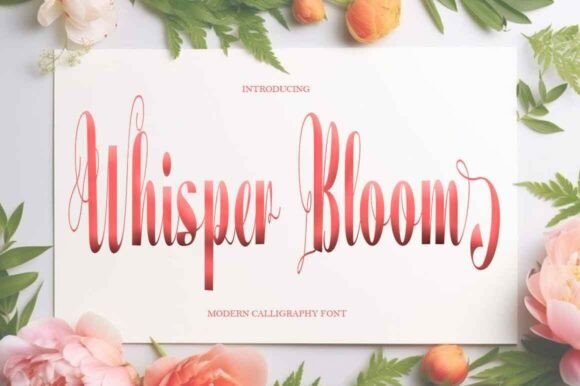 Whisper Bloom Font: A Designer’s Branding Test