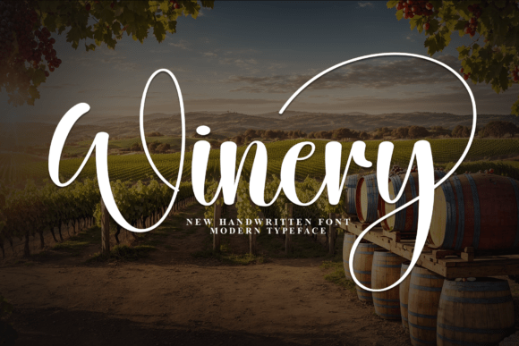 Winery Font: Elevating Small Business Branding